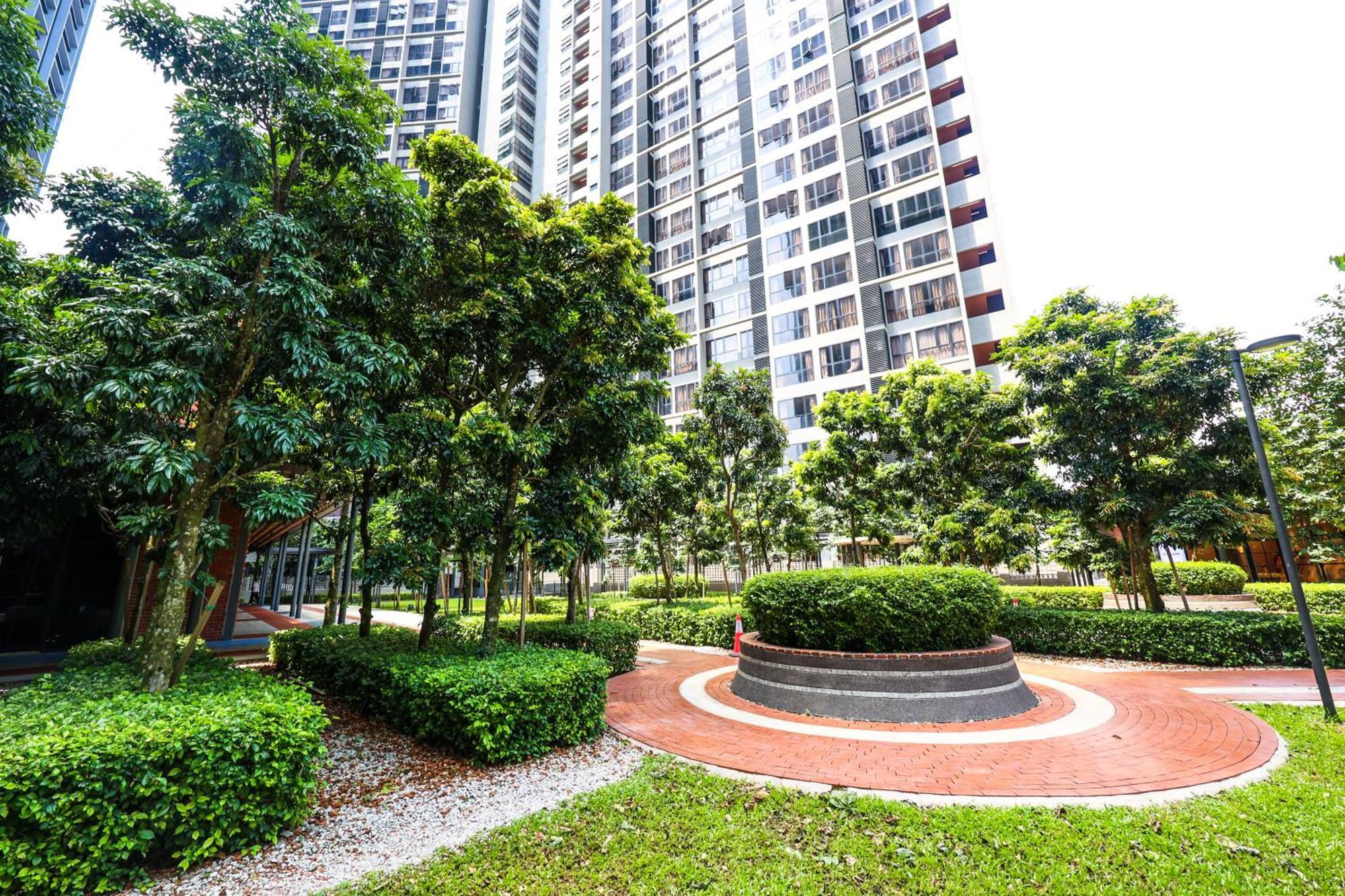 Millerz Square By Mykey Lägenhet Kuala Lumpur Exteriör bild The park